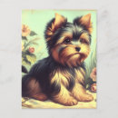 Recherche de yorkshire terrier cartes postales Chiot
