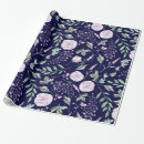 Recherche de fleurs pastel papier cadeau Élégant