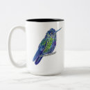 Recherche de colibri vert tasses Bleu