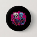 Recherche de main squelette badges Éffrayant mignon