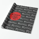 Recherche de chansons de noël papier cadeau Noir et blanc