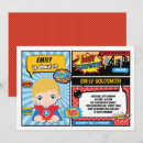 Recherche de superhero baby shower invitations Super héros