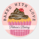 Recherche de baked with love autocollants Boulangerie