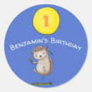 Recherche de dessin de hérisson autocollants Mignon