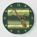 Recherche de saxophones horloges Musique