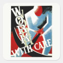 Recherche de progrès autocollants Travail