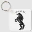 Recherche de cheval mustang porteclés Sauvage