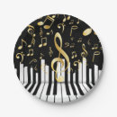 Recherche de piano assiettes Musique