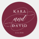 Recherche de étiquette vin mariage autocollants Typographie