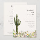 Recherche de cactus désert invitations Moderne
