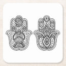 Recherche de hamsa dessous de verres Mandala