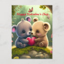 Recherche de ours nounours cartes postales Amour