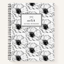Recherche de motif vintage carnets Noir et blanc