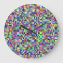 Recherche de pixel art horloges Carré