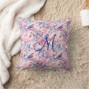 Recherche de toile rose coussins Chinoiserie