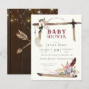 Recherche de boho western baby shower invitations Ouest