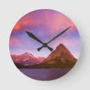 Recherche de glacier horloges Image de couleur