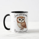 Recherche de illustration de hiboux tasses Chouette