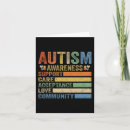 Recherche de autism vœux cartes Sensibilisation