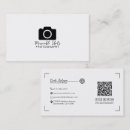 Recherche de photographe de mode cartes visite Tendance