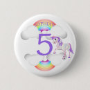 Recherche de licorne colorée badges Jeune fille