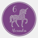 Recherche de poney rose autocollants Girly