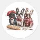 Recherche de bouledogue francais autocollants Chiot