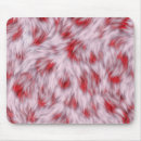 Recherche de fourrure rouge tapis souris Élégant
