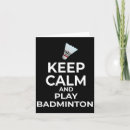 Recherche de jouez le vœux cartes Cour de badminton