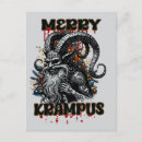 Recherche de krampus cartes postales Éffrayant