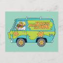 Recherche de mystère cartes postales Scooby doo