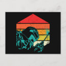 Recherche de silhouette cartes postales Rétro