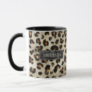 Recherche de noir imprimées tasses Guépard