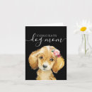 Recherche de nouveau chien vœux cartes Pour elle