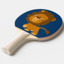 Recherche de lion raquettes ping pong Mignon