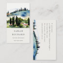 Recherche de toscane cartes visite Aquarelle