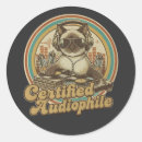 Recherche de audiophile autocollants Musique