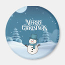 Recherche de bonhommes neige magnets Bonhomme de neige