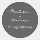 Recherche de gris autocollants Initiales