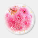 Recherche de fleurs de cerisier sakura magnets Rose