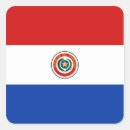 Recherche de le paraguay autocollants Drapeau