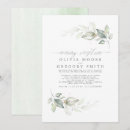Recherche de vert olive or invitations Couple