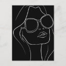 Recherche de visage femme cartes postales Rétro