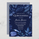 Recherche de blue quinceanera invitations Floral
