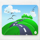 Recherche de route campagne tapis souris Nature