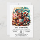 Recherche de chocolate anniversaire invitations Aquarelle