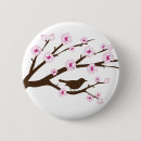 Recherche de fleurs de cerisier badges Nature