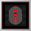 Recherche de motif hypnotique posters Géométrique