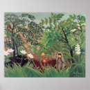 Recherche de paysage exotique posters Rousseau