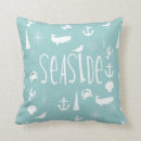 Recherche de bord de mer coussins Ancre